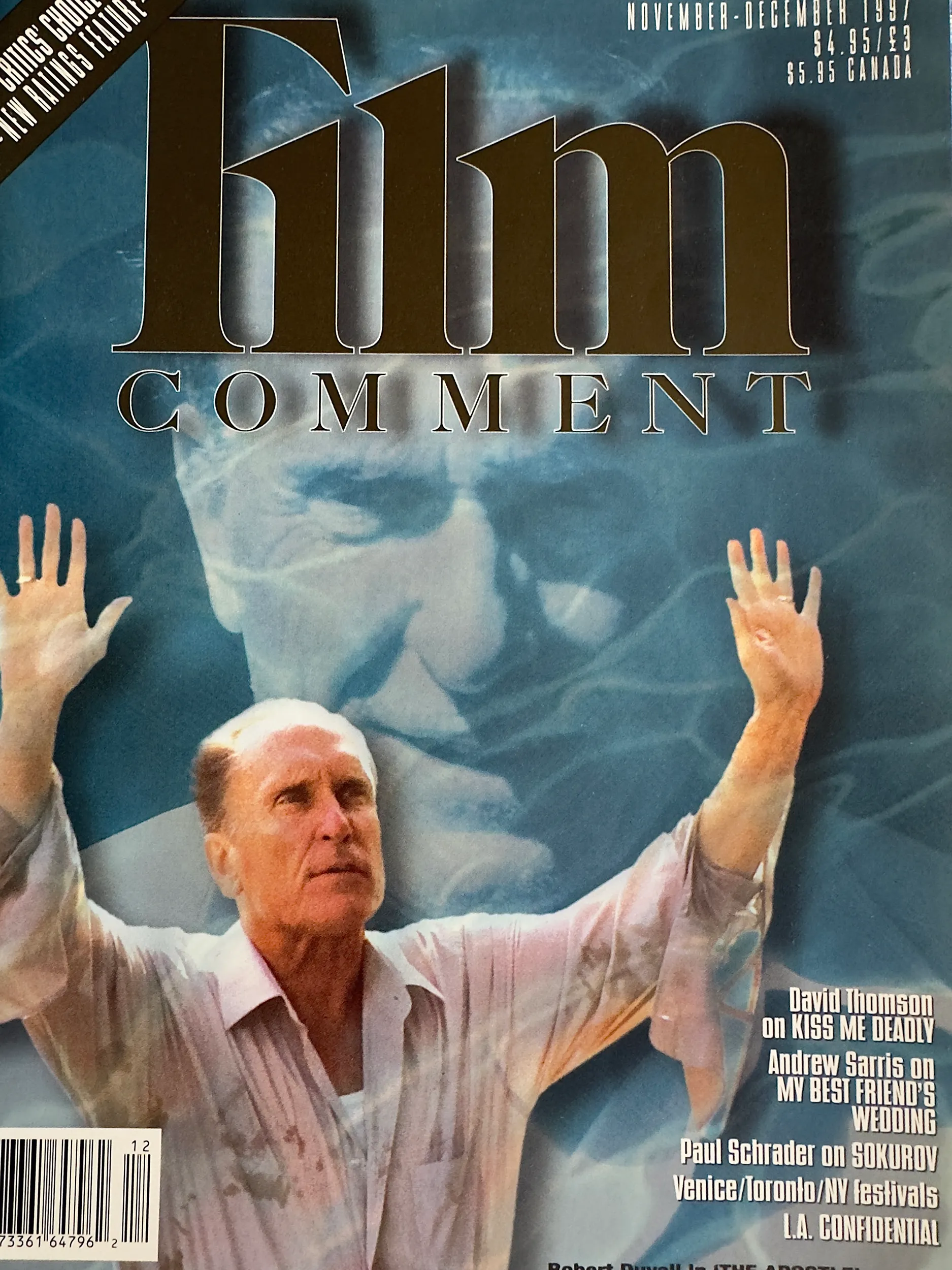 Robert Duvall - Film Comment Cover