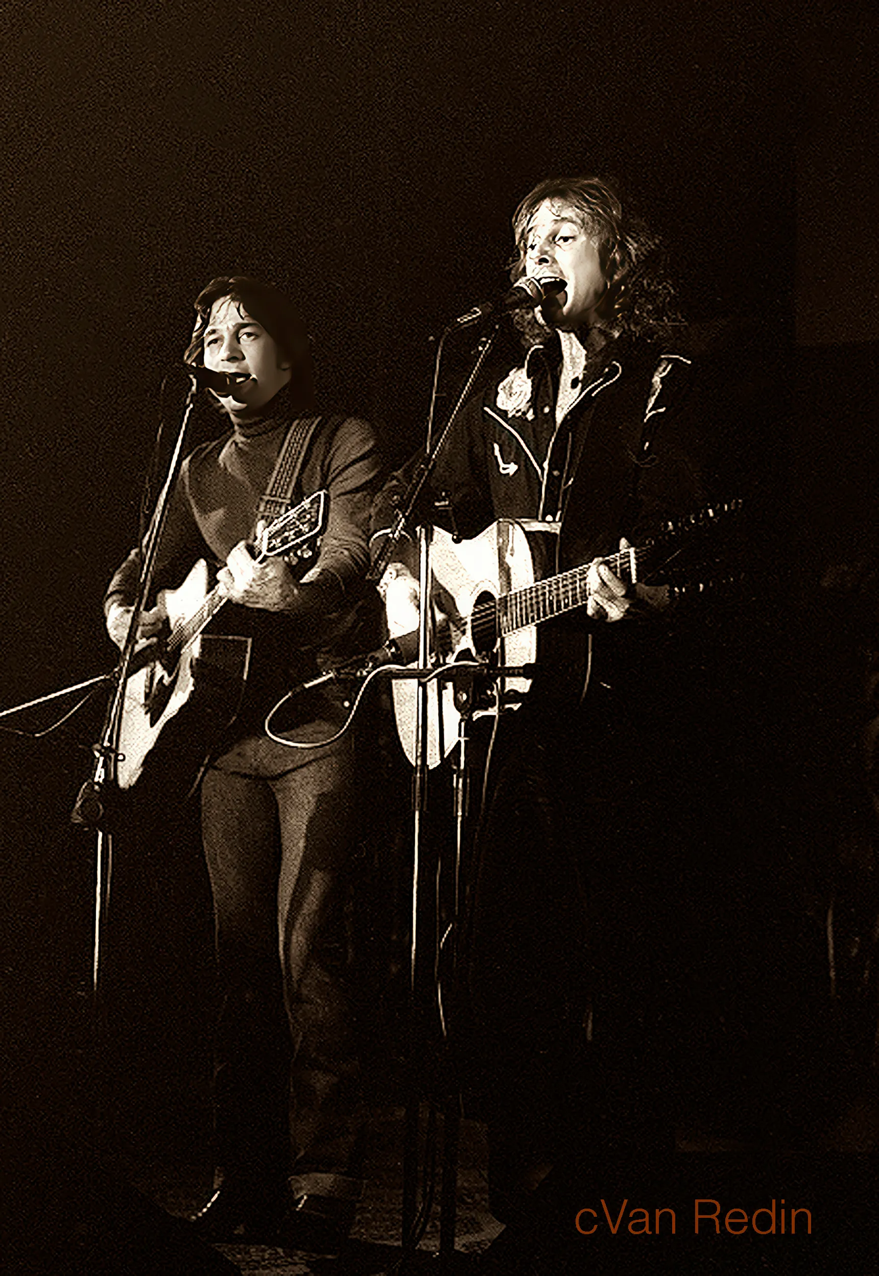 Roger McGuinn & Gene Clark - Austin Opry House 1978