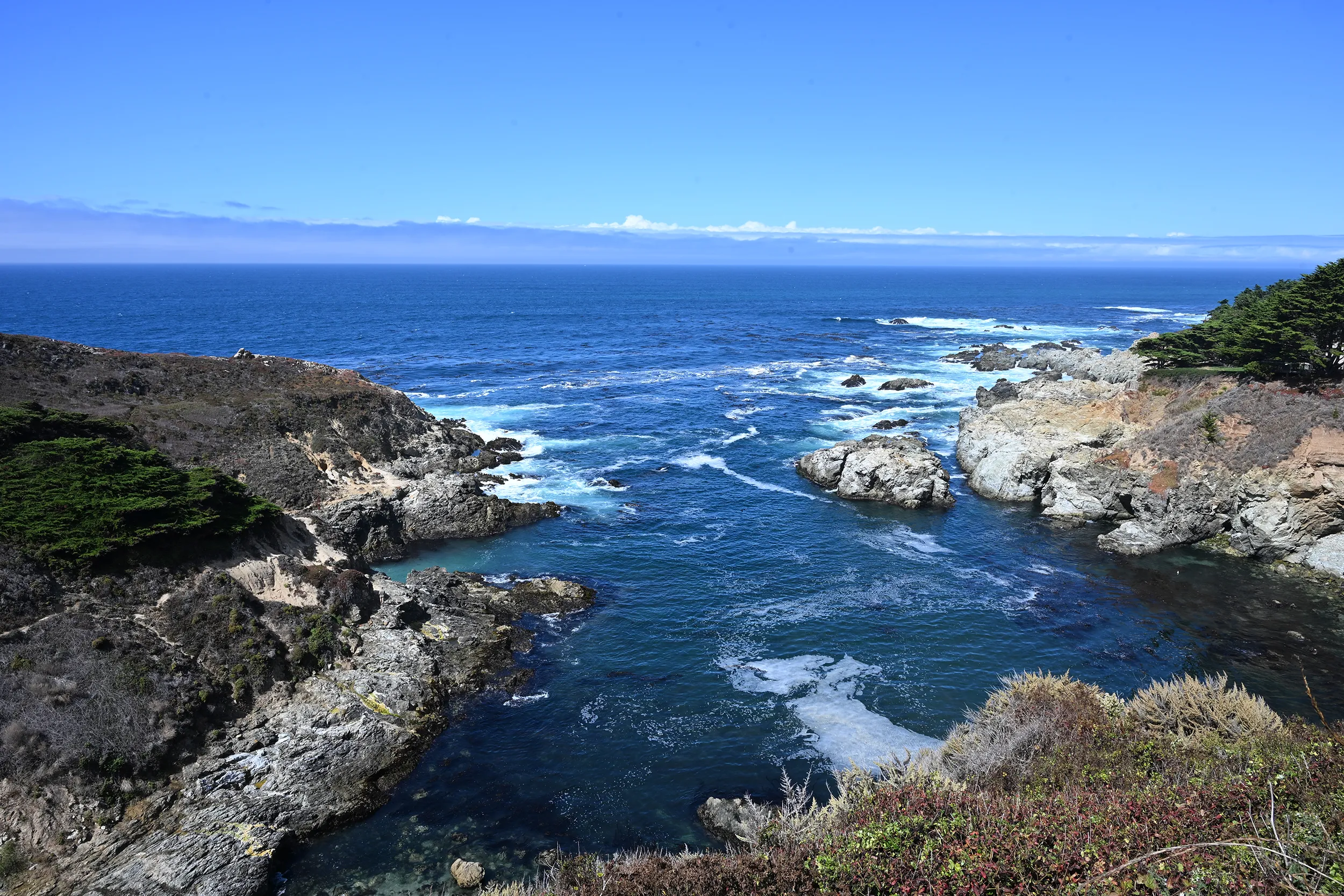 Mendecino Ocean Inlet